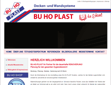 Tablet Screenshot of buhoplast.de